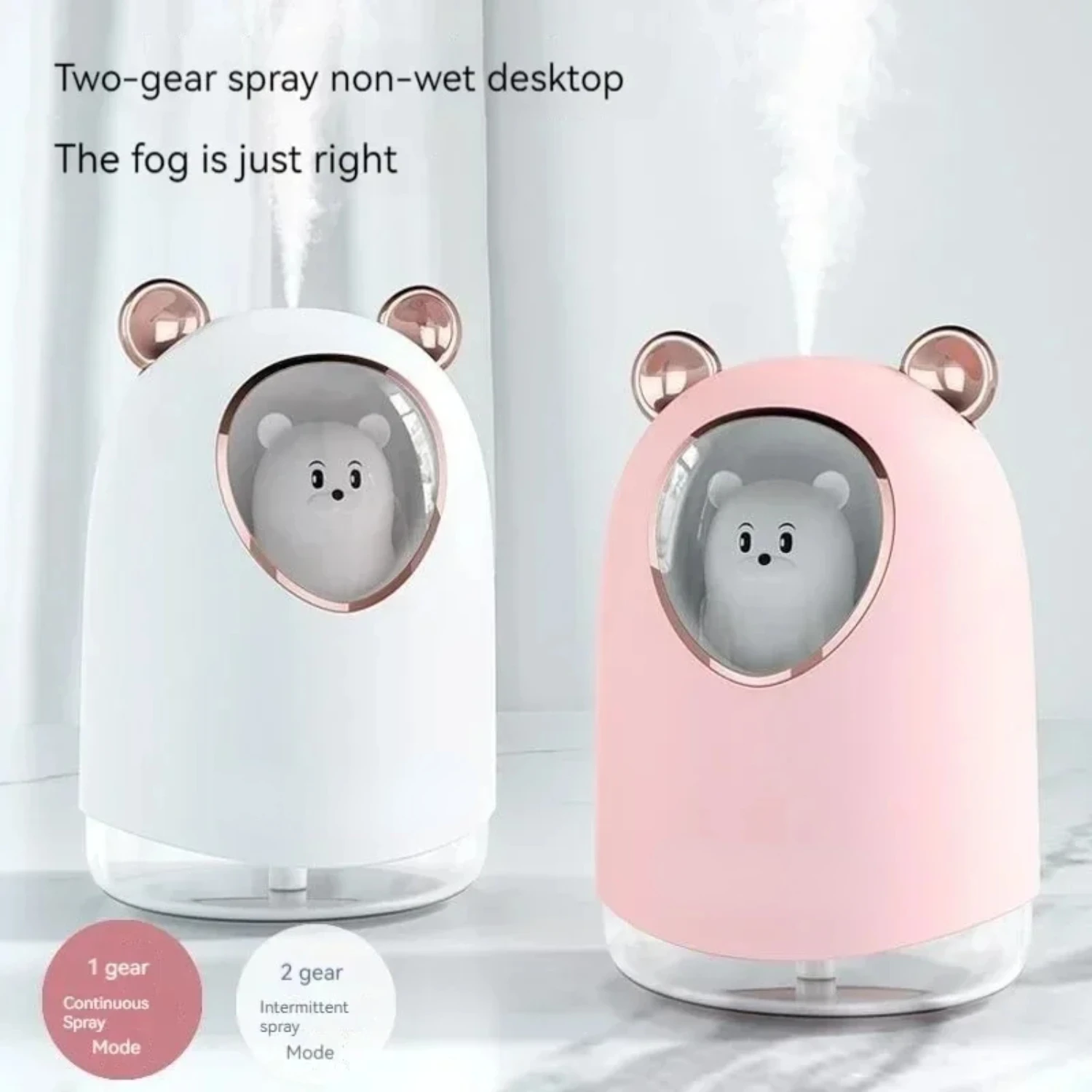 

Innovative and Compact Mini USB Pet Car Air Purifier - Ideal Travel Companion - Adorable Desktop Humidifier with Cute Design for