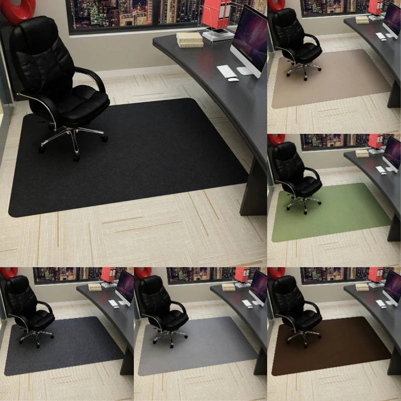 Office Swivel Chair Mat Large Computer Gaming Chair Carpet for Bedroom Living Room Office Hardwood Floor Protection Home Decor