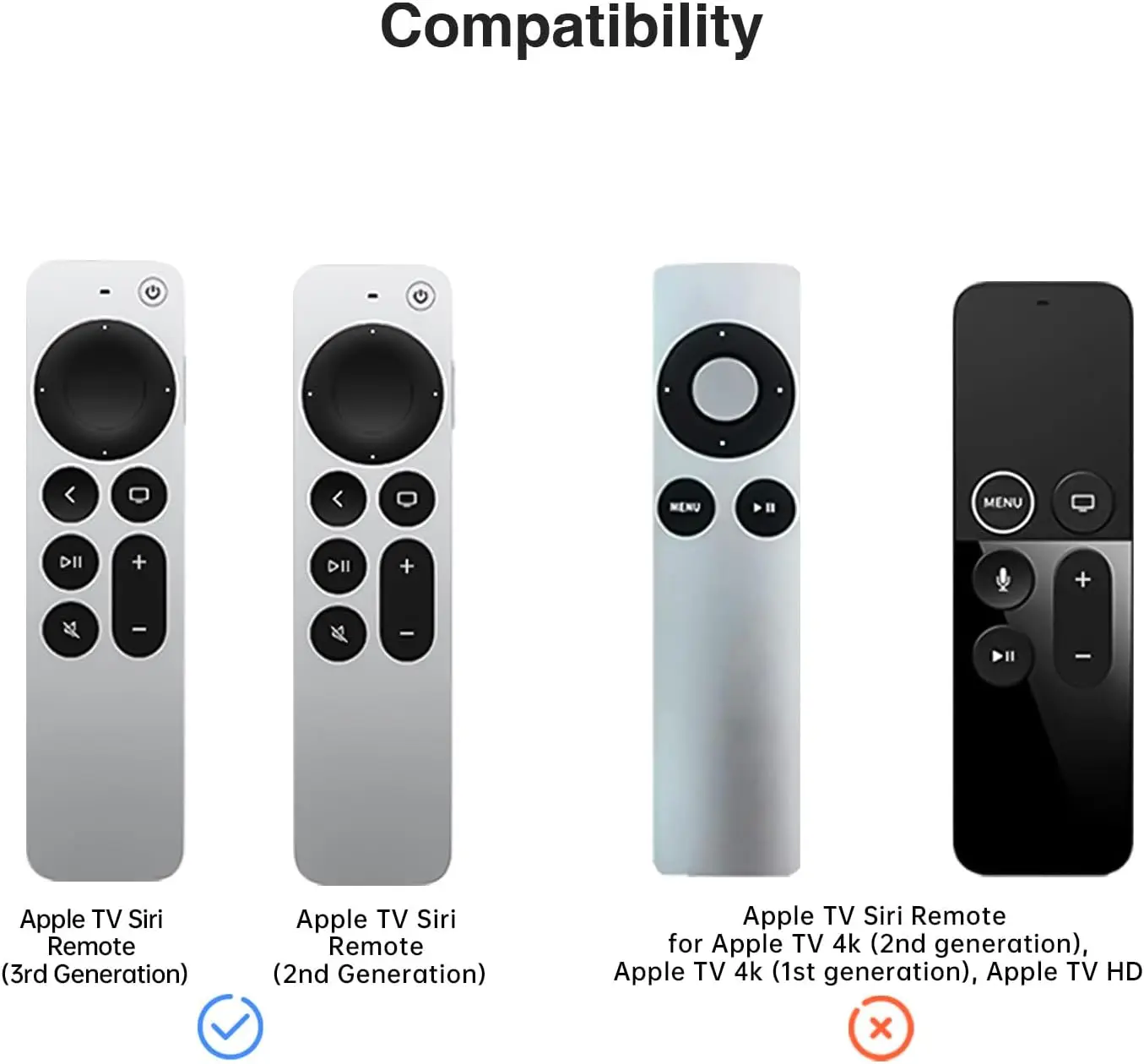 Silikonowe zdalne etui do Apple TV 4K 2021/2022 zdalnie odporne na wstrząsy ochronne do nowego Siri Apple pilot do telewizora 2nd generacji