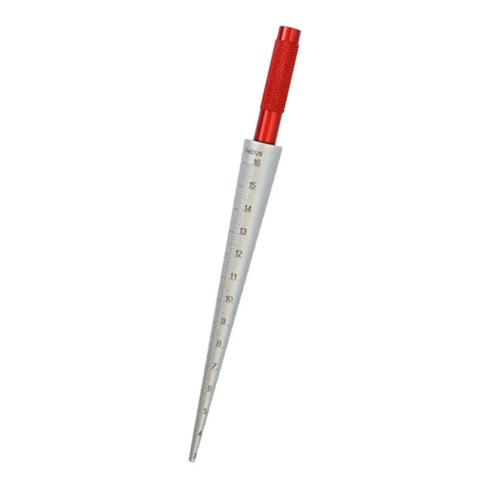 Calibro cilindrico conico 1-6.5mm 3-15mm 15-30mm 30-45mm Apertura 1 pezzo Spessimetro conico Misuratori di prova Rivelatori