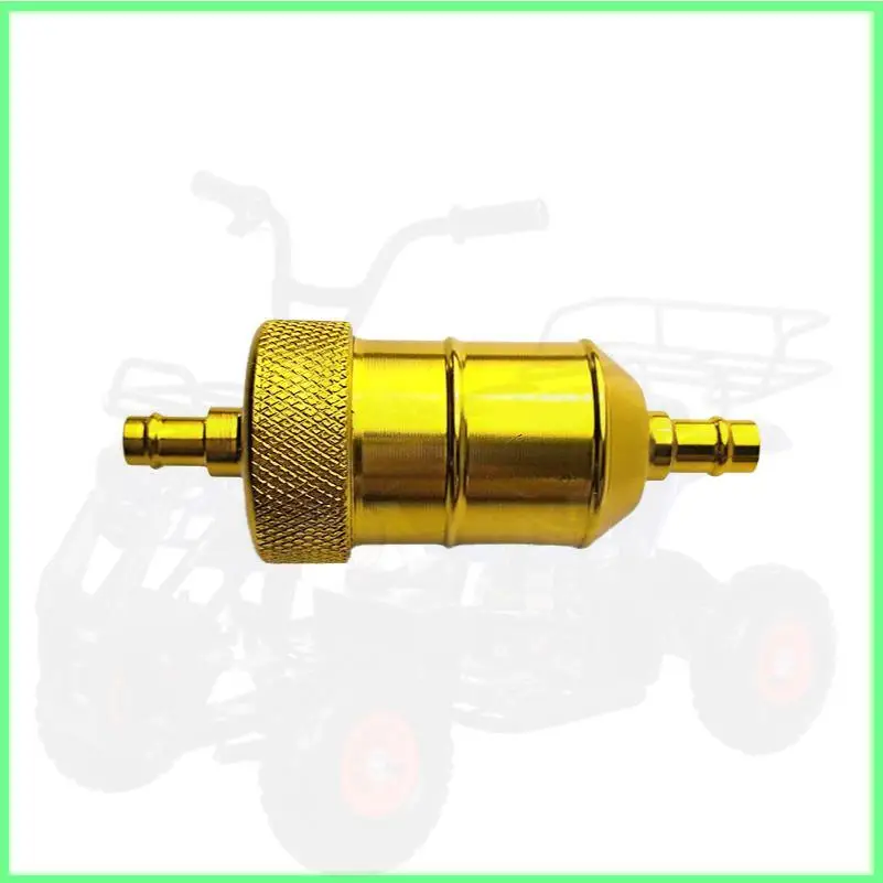 Neuer universeller 8mm Benzinfilter aus CNC-Aluminium für Motorrad, Pitbike, Dirtbike, ATV, Quad, Inline-Öl- und Benzinfilter