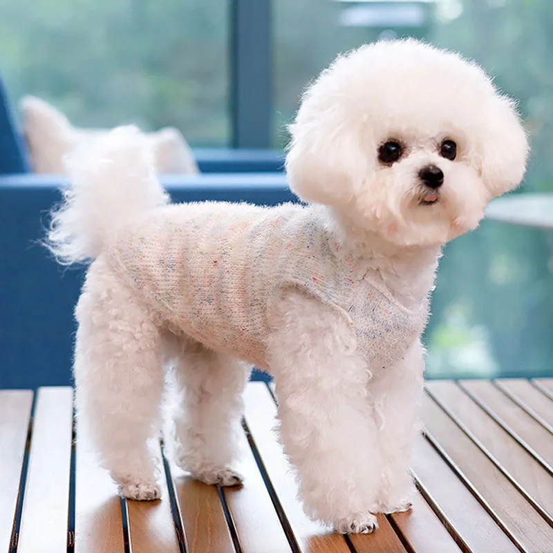 Afbeelding 5: Hond Kleding Herfst Winter Kleding Trui Voor Kleine Honden Chihuahua Teckel Puppy Gebreide Jumper Kleding XS-XXL