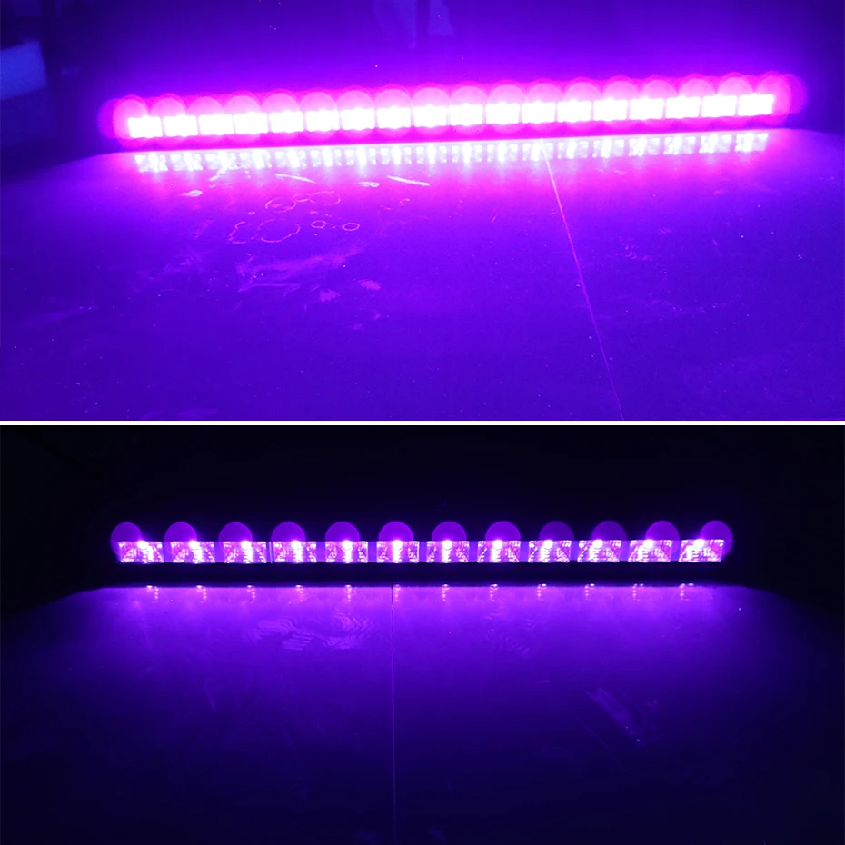 Imagem -05 - Alien-ultravioleta Led uv Luzes Pretas 12 Led Stage Blacklight Lavagem de Parede para o Halloween Dança dj Disco Brilho Fluorescente Party Gameroom