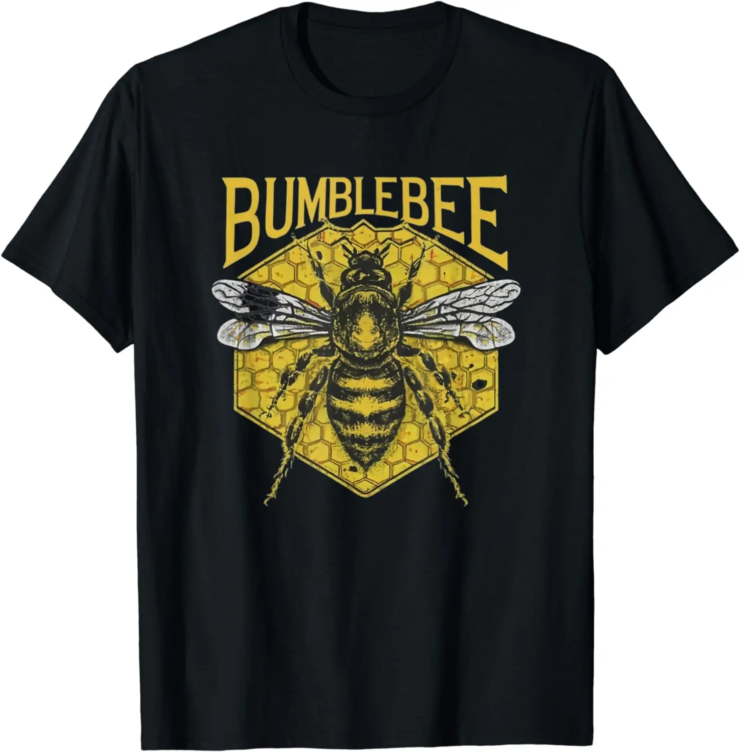 Retro Beekeeper Bumblebee Beekeeping Save The Bees T-Shirt Unisex T-shirts For Men Women Summer Tees Cotton Luxury Brand