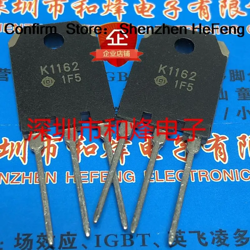 5PCS-10PCS K1162 2SK1162  TO-3P 500V 10A      ORIGINAL   Quick Delivery