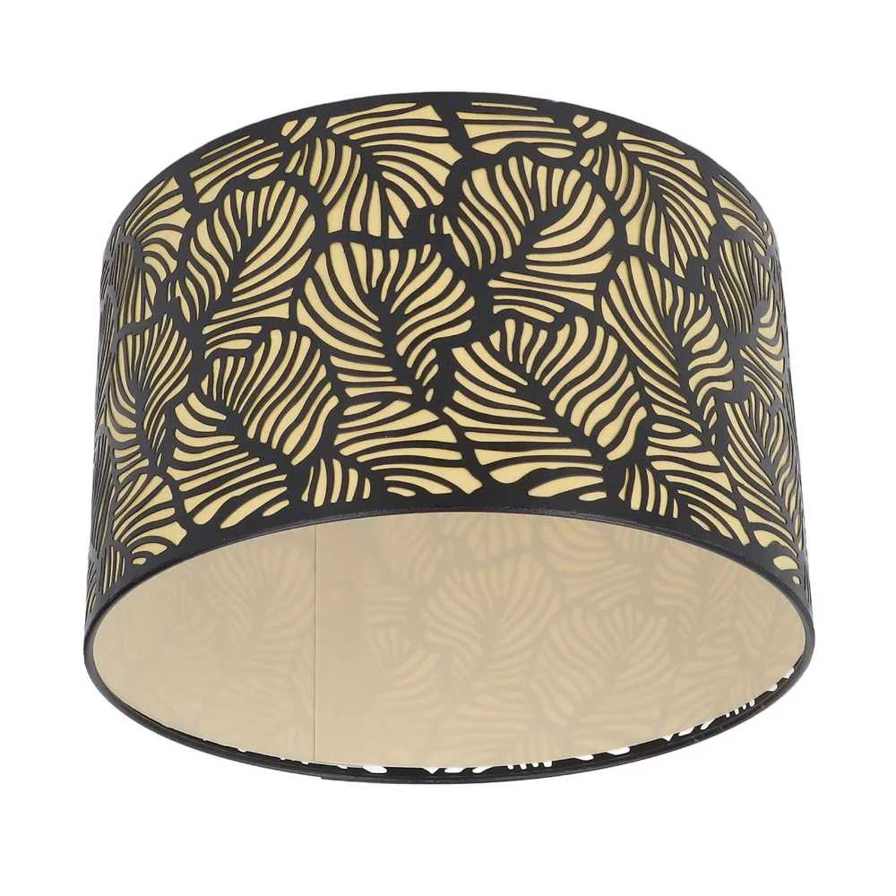 Simple Iron Lampshade Geometric Pattern Medium Size Chandelier Lamp Shades Wall Lamp Shade Bedroom