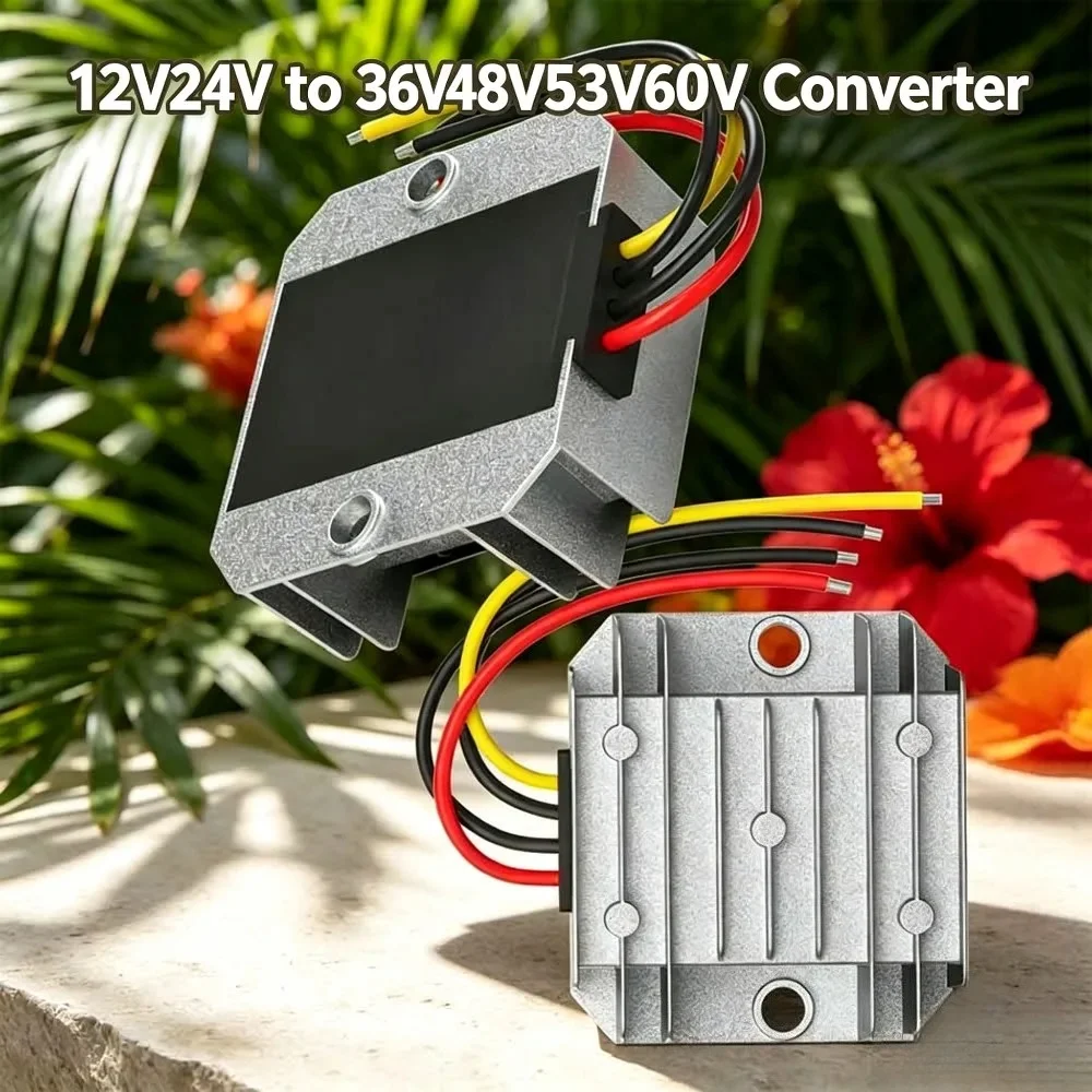 DC/DC 12V24V Step Up To 36V48V53V60V Voltage Stabilizing And Boost Module Transformer Waterproof 1A-3A Inverte Power Converter