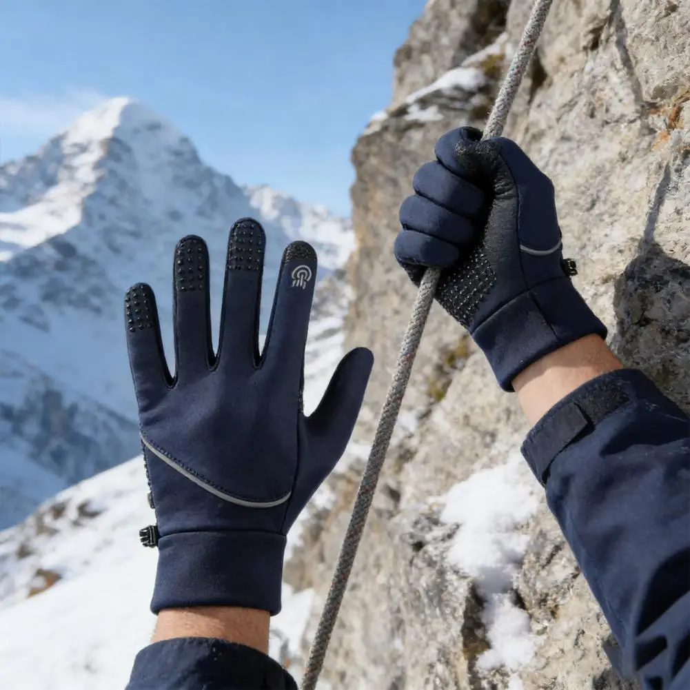 قفازات شتوية حرارية للرجال والنساء لتدفئة اليد الحرارية الكهربائية مع 3 إعدادات لدرجة الحرارة وشاشة لمس قابلة لإعادة الشحن #2