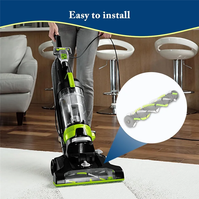 WORTHOWN-2038072 Brushroll และแปรงทําความสะอาดสําหรับ Bissell Powerforce Helix Bagless อะไหล่ 12B1