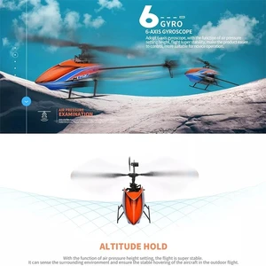WLtoys XKS Helikopter RC K127 6-Sumbu Giroskop 2.4 G 4CH Baling-baling Pisau Tunggal Gyro Helikopter RC Mini untuk Hadiah Anak Mainan RC V911 10 helikopter penjualan terbaik untuk anak-anak - №