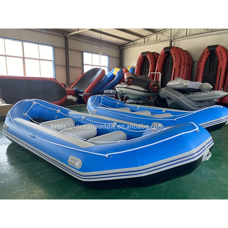 Commercial Grade Self Bailing Whitewater Raft River Rafts 6 7 8 Passengers