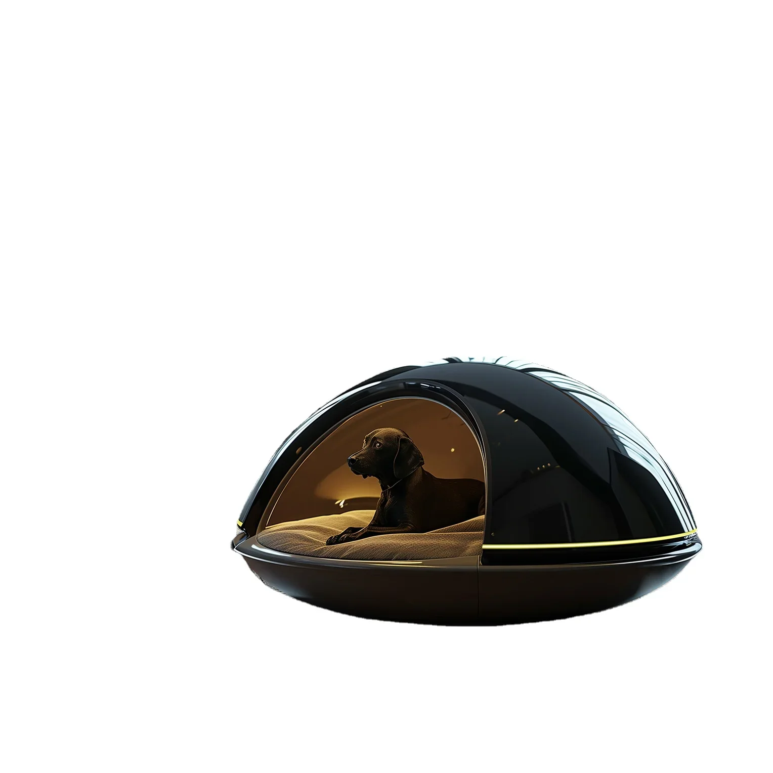 High Quality UFO Shaped Dog House Modern Pet Furniture Dog House