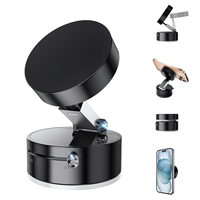 Universal Vacuum Magnetic Suction Cup Folding Swivel Stand Double-sided Suction Cup For Vacuum Swivel Stand Smart Phone Holder