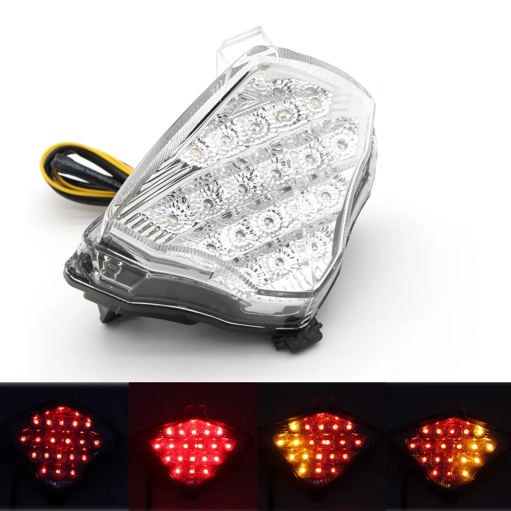 

Motorcycle LED Tail Light Integrated Turn Signals Lamp for YAMAHA YZF R1 YZF-R1 2004 2005 2006 Brake Flasher Taillight