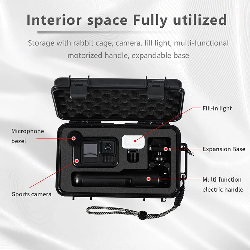 고프로 히어로 미니 방수 휴대용 케이스, 하드 쉘 카메라 보호 상자, 스크래치 방지 액세서리, 13, 12, 11, 10, 9 보관 케이스