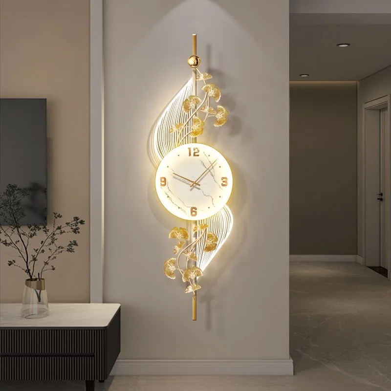 Modern pendulum luxury wall clock decoration wall clock home decoration