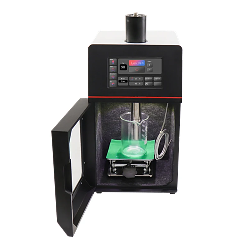 2000W All-in-One Ultrasonic Homogenizer Adjustable Probe Temperature-Controlled Safety for Sample Preprocessing Cell Disruption