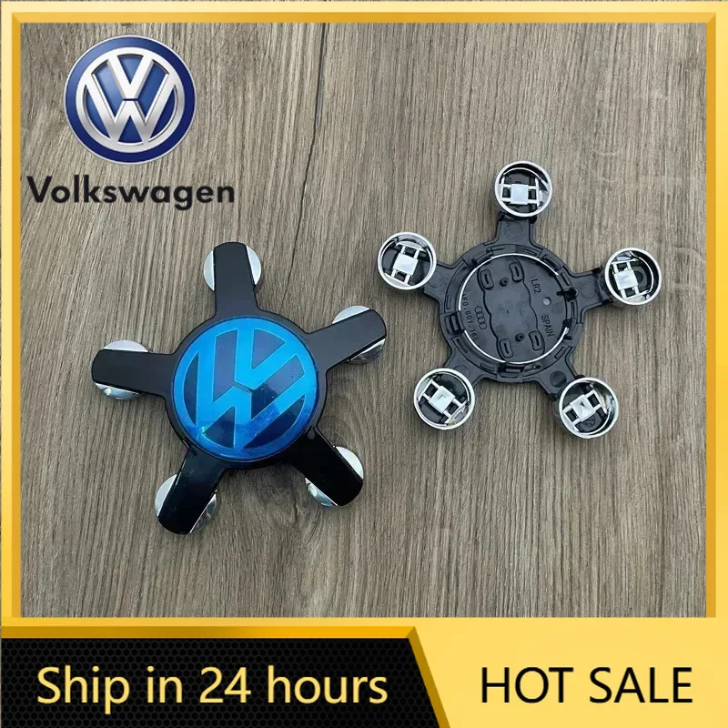 

Стайлинговые молдинги 4 шт. 135 мм 4F0601165N 8R0601165 Крышка центра колеса автомобиля Крышка ступицы подходит для логотипа с пятью когтями для VW Volkswagen B5 B6 B7 PO