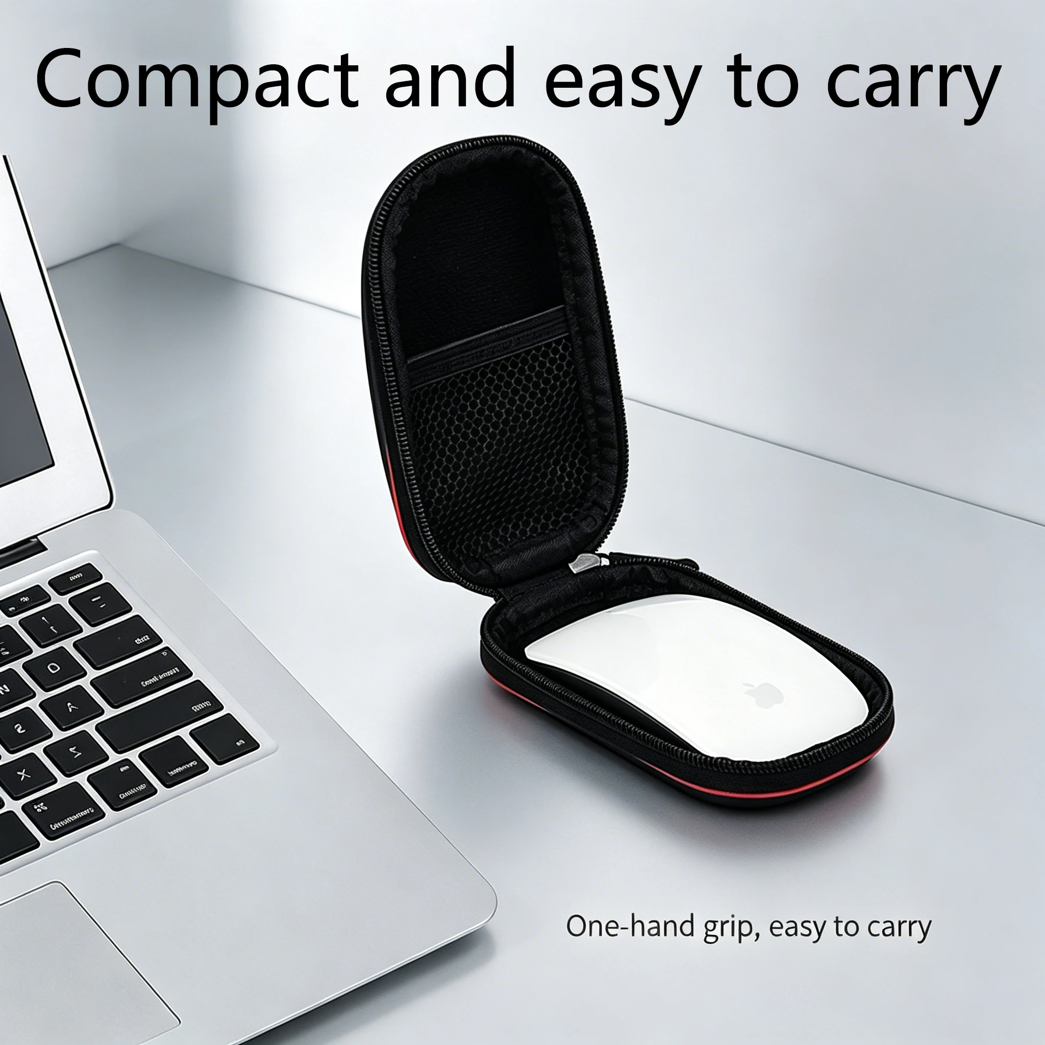 Suitable for Apple Mouse Storage Bag Magic Mouse 3rd/2nd/1st Generation Wireless Control Mouse Protective Case, Shock Resistant