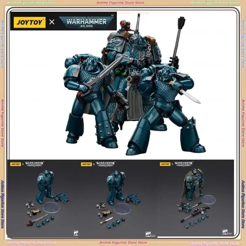 

JOYTOY Dark Sources 1/18 Warhammer Horus Rebellion Alpha Legion One of A Thousand Chief Headhunter