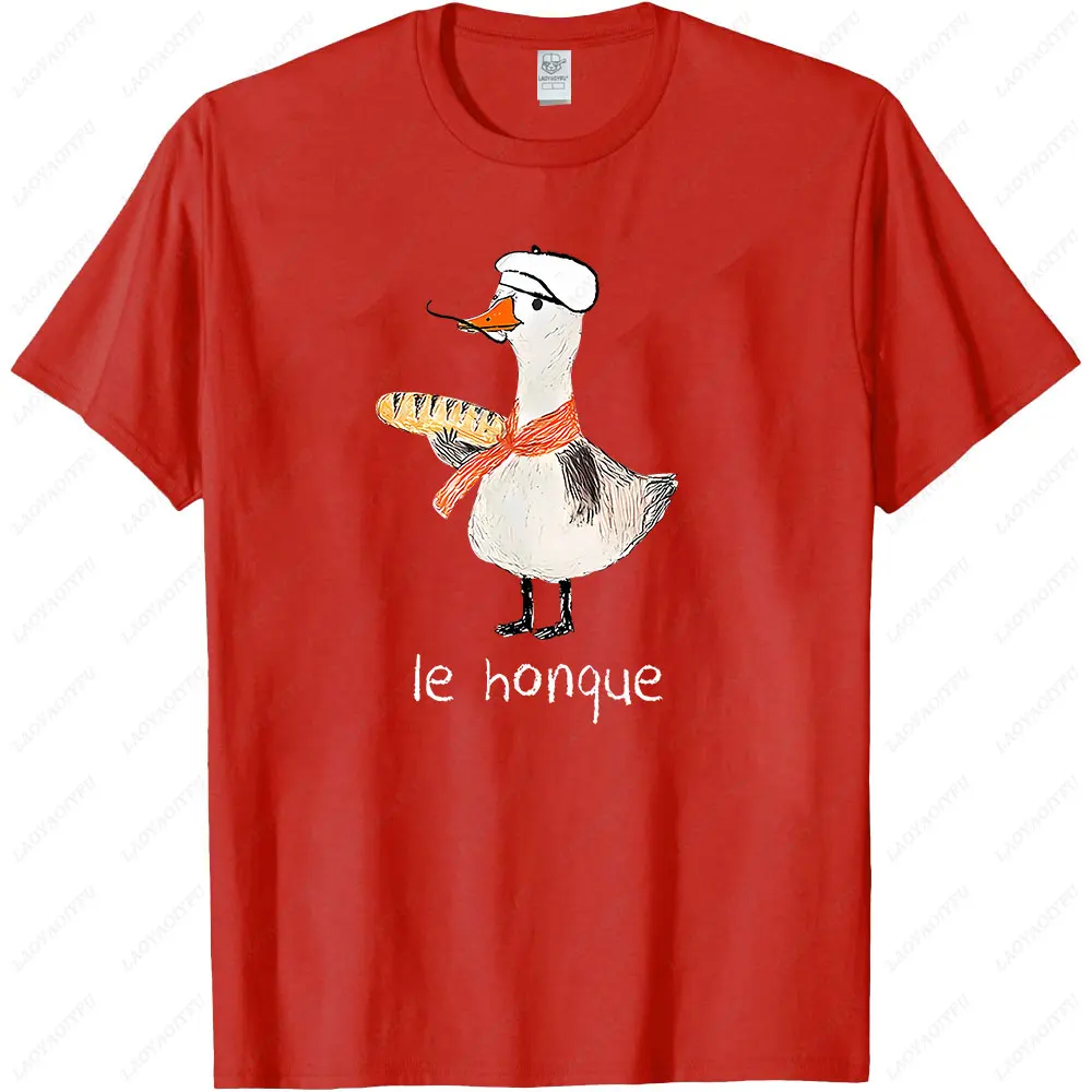 Camisa de ganso francés. Le Honque camiseta divertida regalo tonto viaje de Francia vacaciones presente para Animal pato pájaro gansos Meme amante