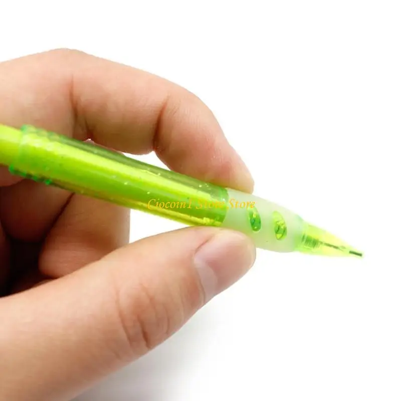 A3PC 0.7MM Short Automatic Drwaing Pencil with Small Eraser for Writing Drawing