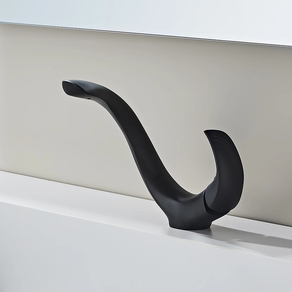 

Personalized Design Brass Chrome Black Golden Single Handle Bathroom Sink Faucet Whte Mixer Tap Grey Basin Faucet