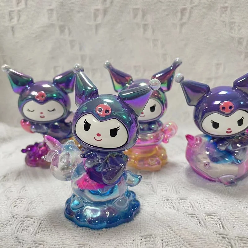 

Горячая Miniso Kuromi Build Dream Starry Series слепая коробка Kawaii фигурки героев мультфильм украшения Коллекционная модель детская игрушка в подарок