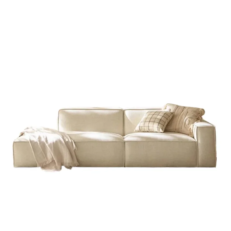 Modem Bedroom Sofa White Luxury Living Room Lounge Sofa Faux Leather Lazy Salas Y Sofas Muebles Economicos Home Furniture