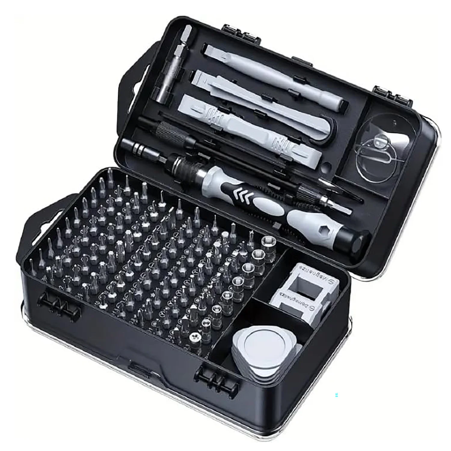 Ensemble de tournevis de précision 115-en-1, kit d'outils de réparation professionnels pour l'électronique, les téléphones, les montres, l'entretien automobile
