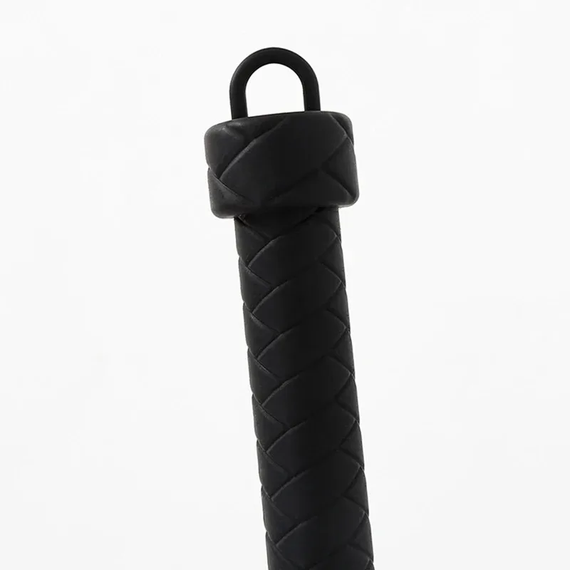 63 cm echte Silikon-Pferdepeitsche, Pferde-Training, Ernte, unterwürfig reitende Pferdepeitsche, Pferderennen, Flogger