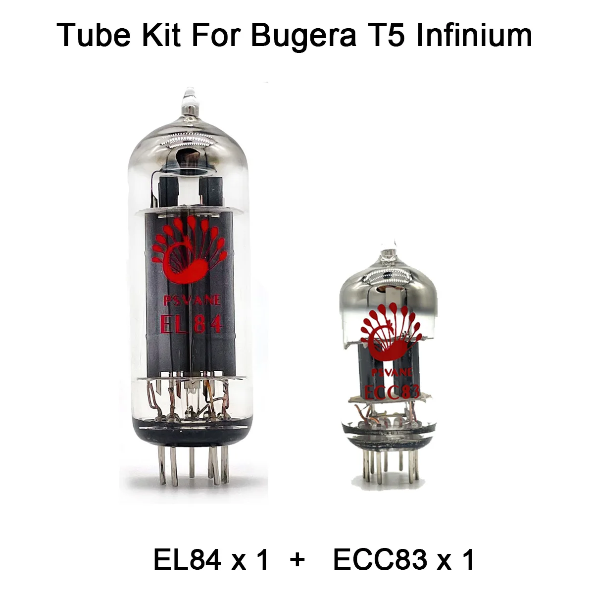 

Tube Kit For Bugera T5 Infinium PSVANE 1PC EL84 ECC83 Power Tube Vacuum Tube Valve Audio Guitar AMP Cabinet Amplifier High Gain