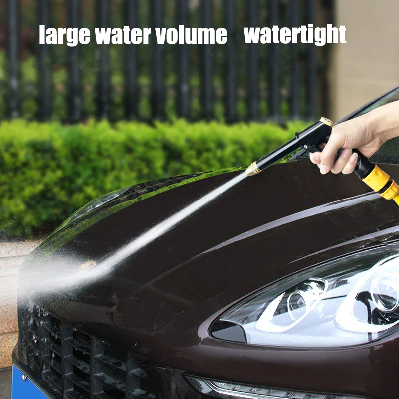High Pressure Car Wash Water Gun Nozzle Set, Household Garden Watering Sprayer Nozzle for Cleaning & Irrigation