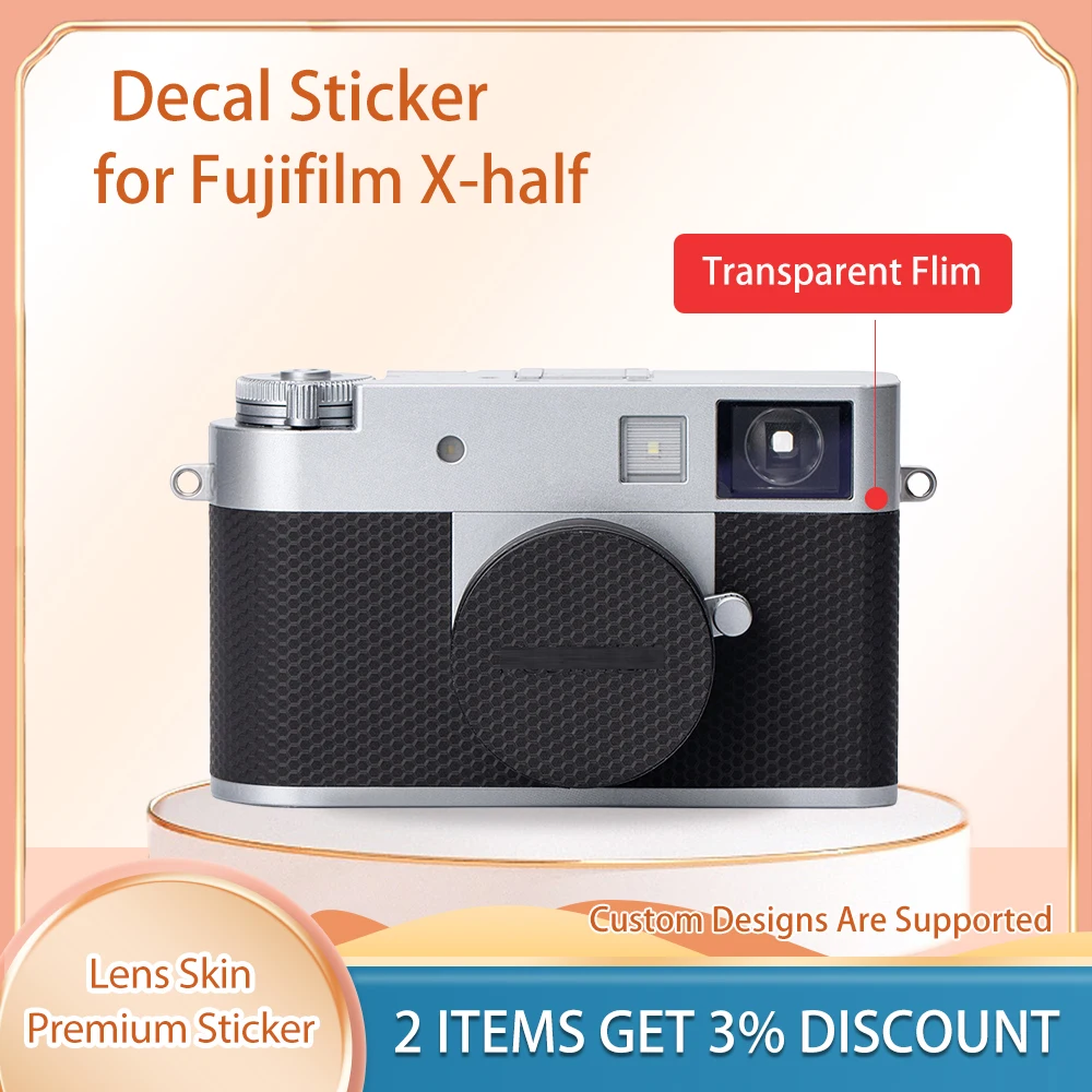

Защитная пленка X-half Skin Wrap Covered X Half Decal Skin Film для Fujifilm Fuji X-half Camera Skin Decal