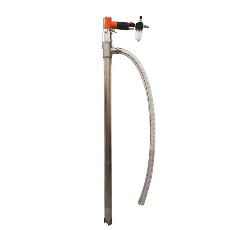 Air Operated Chemical Liquid Water Perfume Barrel Drum Big Flow Rate Transfer Stainless Steel Oil Pump