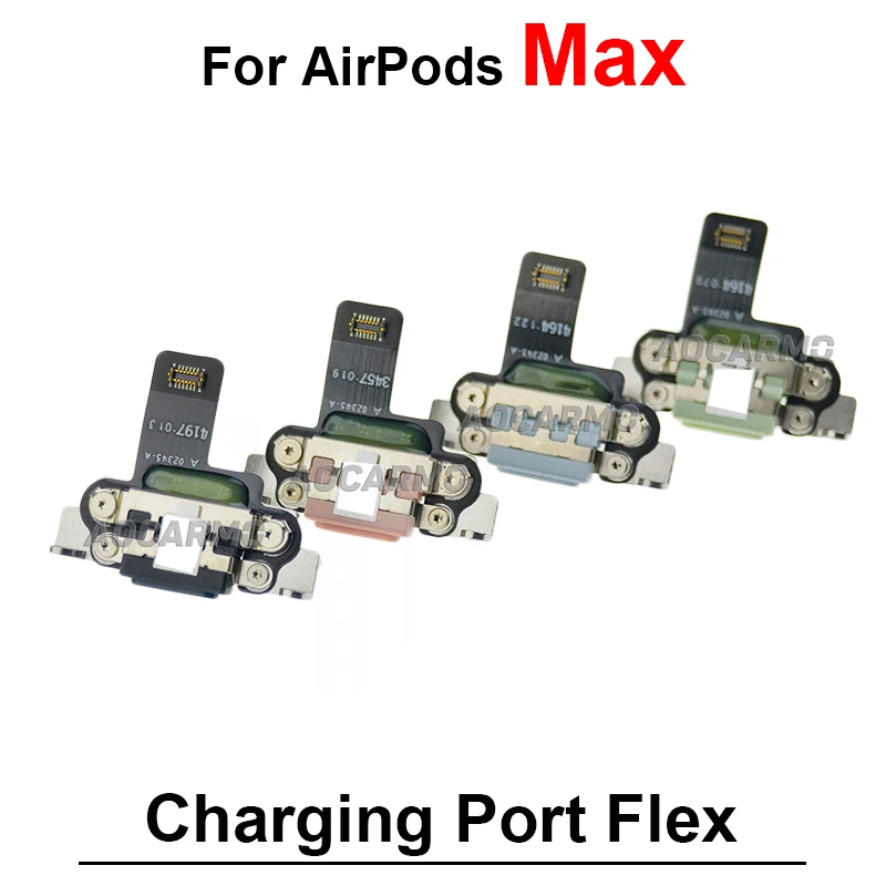 1Pcs For AirPods Max Earphone Charger Charging Port Dock Connector Flex Cable Replacement Repair Parts