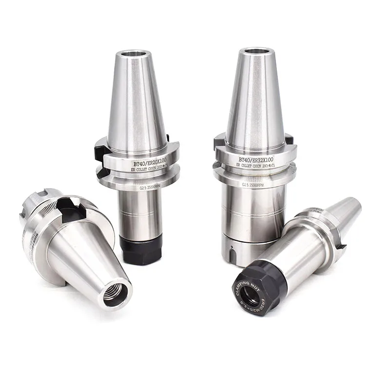 고정밀 콜릿 척 BT30 BT40 스핀들 균형 공구 거치대 ER11 ER16 ER20 ER25 ER32 CNC 기계 밀링