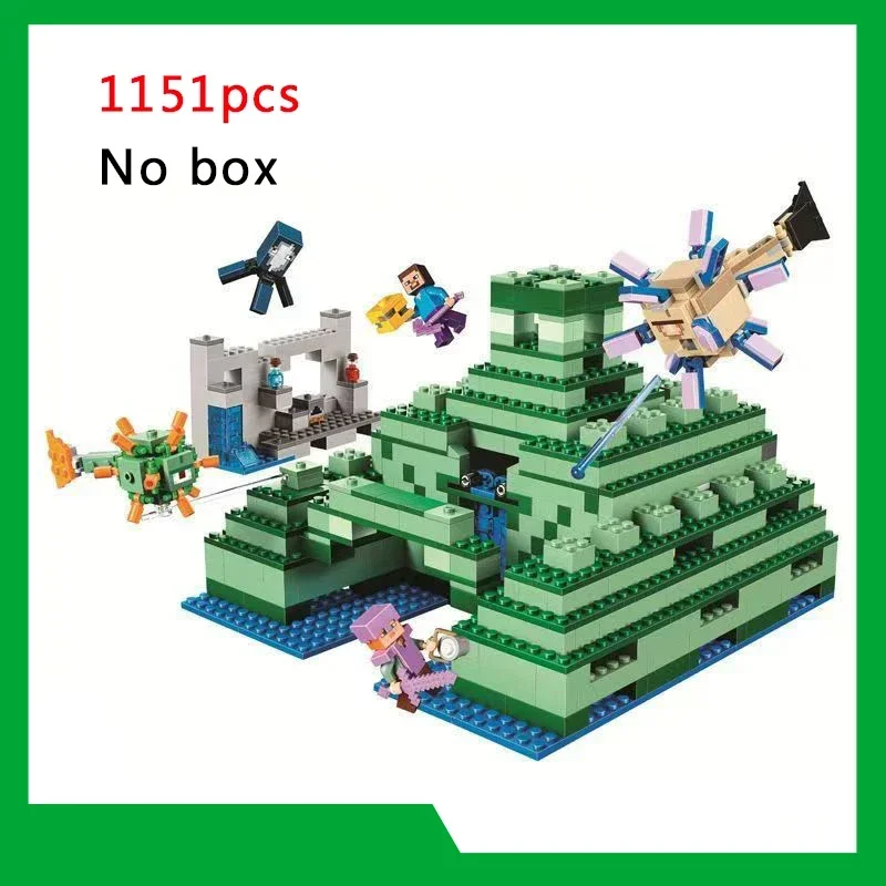 Compatible with my World Ocean Monument block model for a child's Christmas present  minecraft Cheap Fortnite