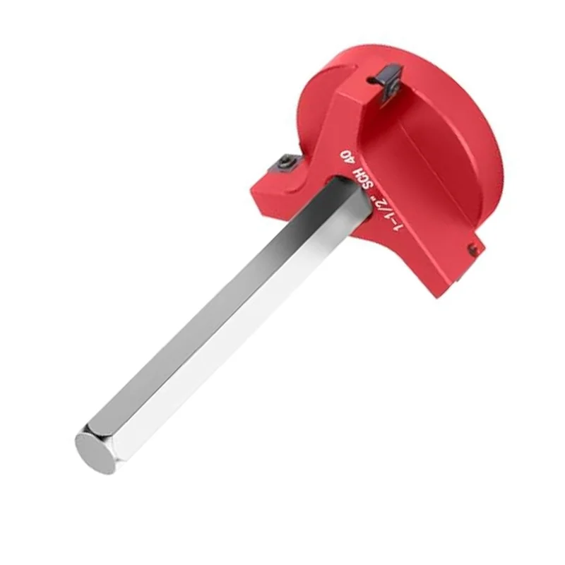 

Top Deals 1-1/2 Inch PVC Pipe Reamer Kit With 3 Square Carbide Insert, PVC Fitting Saver, Socket Saver For SCH40, ABS, CPVC Pipe