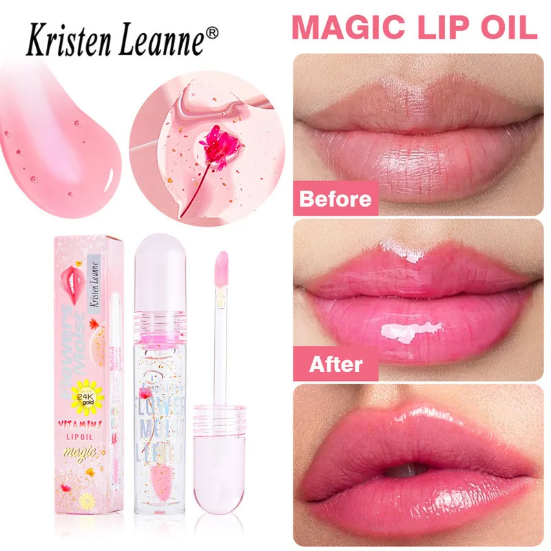 크리스틴 리안 하이테크 롱래스팅 모이스처 락 페탈 모이스춰라이징 글로스 컬러 체인징 립 오일