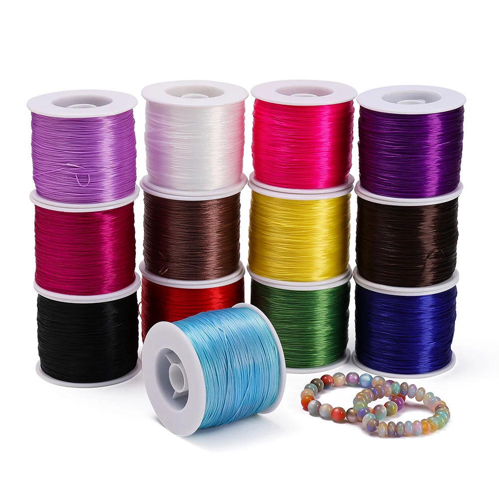 

400meters/Roll 0.8mm Nylon Thread Cord String for DIY Making Bracelet Necklace Handmade Craft Jewelry Making Accessories