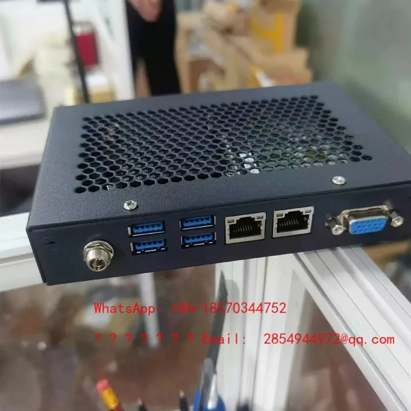 2026    Gigabit Network Card Quad-core X5-E3940 Industrial Control Mini PC, Suitable for Soft Router J4125 DDR3L
