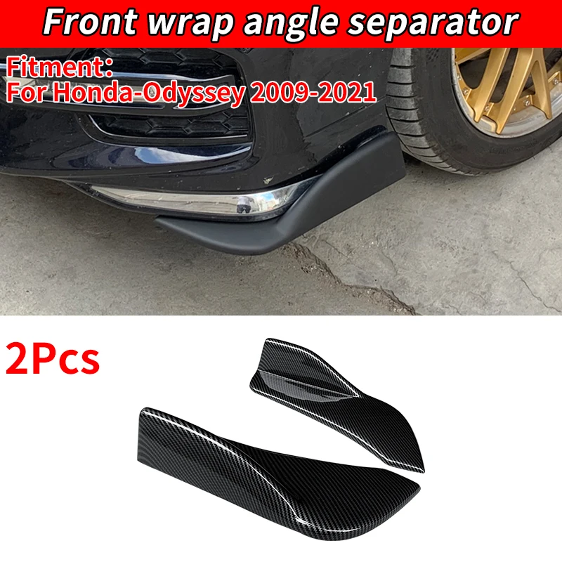 

For Honda Odyssey 2009-2021 Spoiler Protector Car Rear Bumper Lip Angle Splitters Splitter Exterior Decoration Wrap Angle