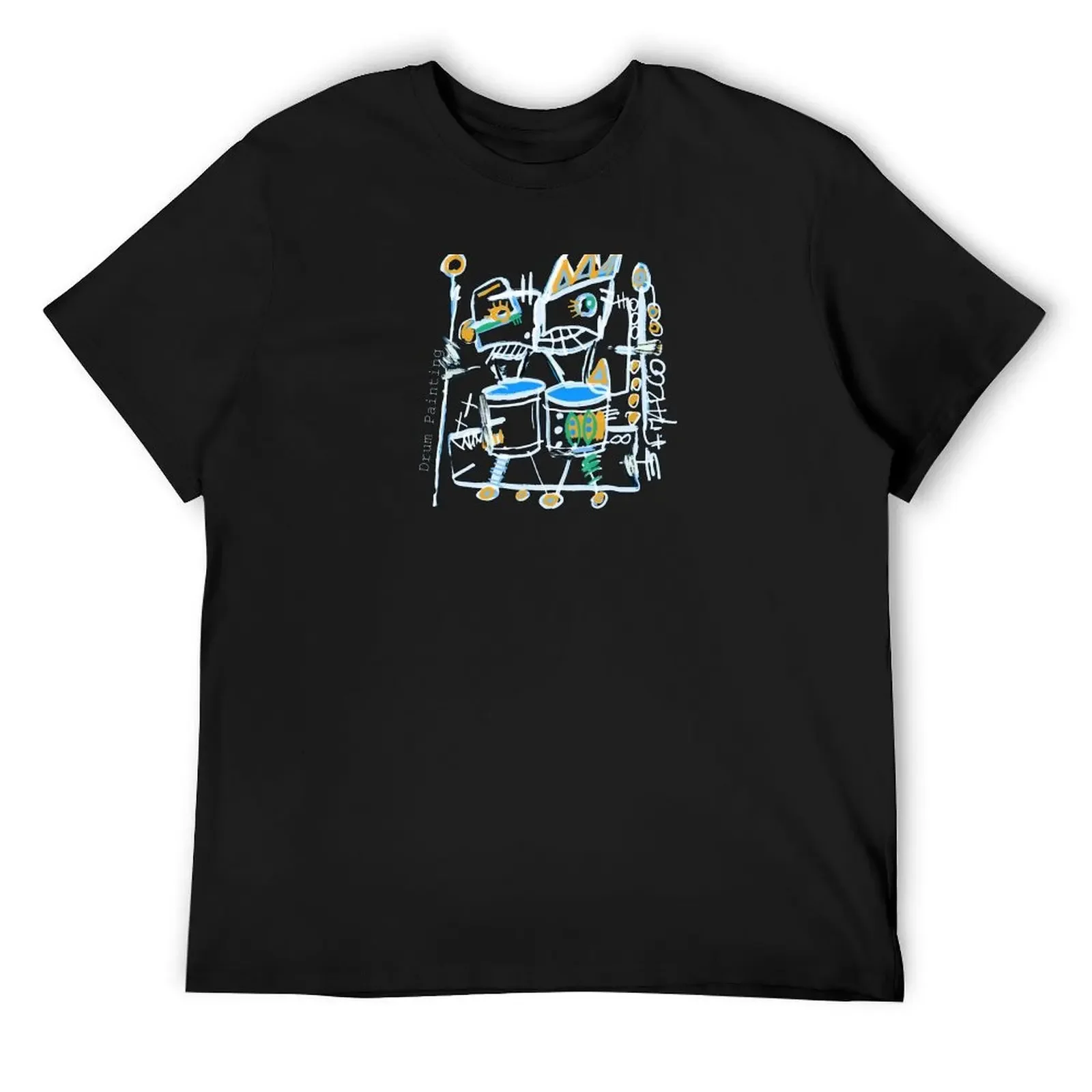 

Sister and Bro Drummers white T-Shirt tops oversized t shirts for men cotton