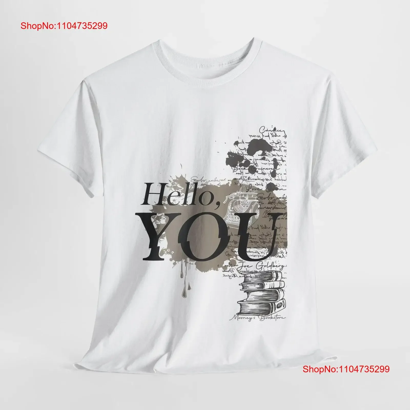 Camiseta You Netflix Tv Show Joe Goldberg Penn Badgley vintage lavado elegante suave estirado streetwear Unisex Casual