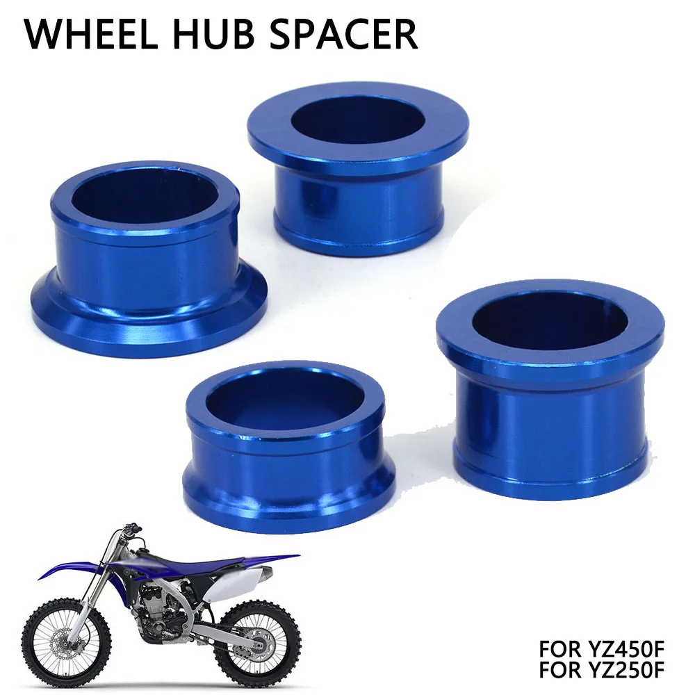 Für YZ250F 450F Vorne Hinten Radnabe Spacer Achse Kit Für Yamaha YZ250F YZ450F 2009-2013 Dirt Bike Motorrad CNC aluminium