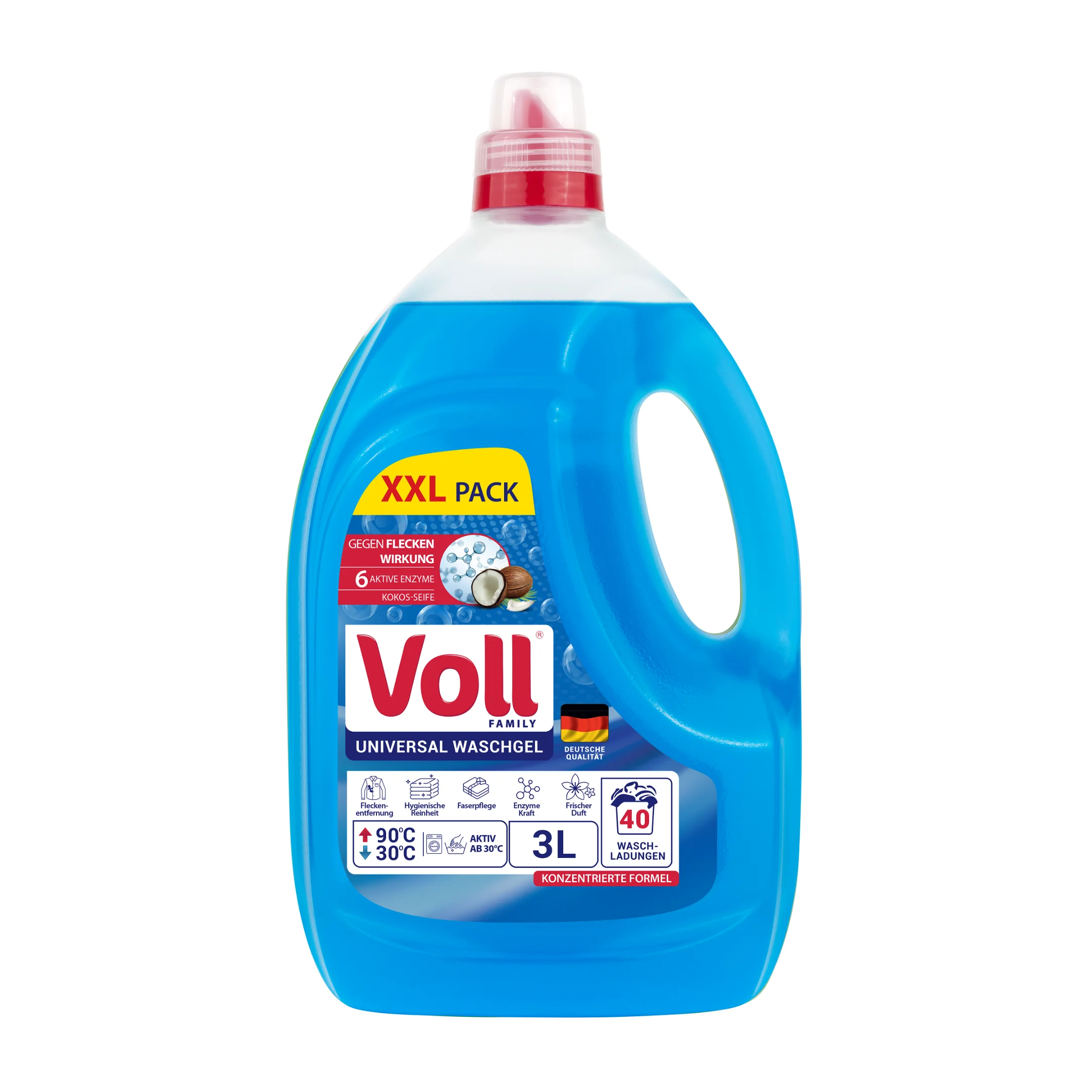 Voll Universal Wasch gel 40 wäscht 3 l