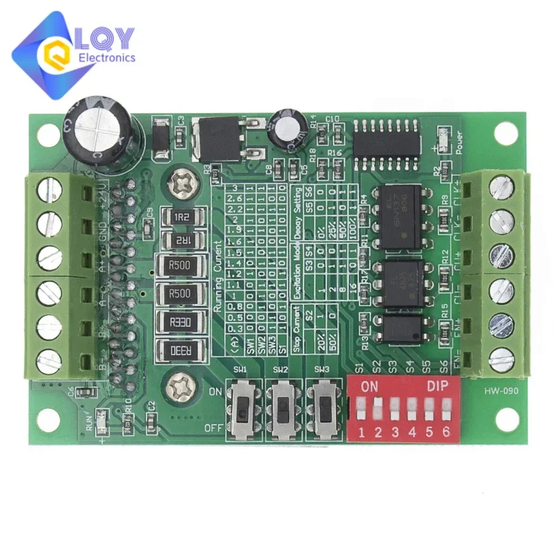 LQY TB6560 3A Stepper motor drives CNC stepper motor board Single axis controller 10 files motor controller board