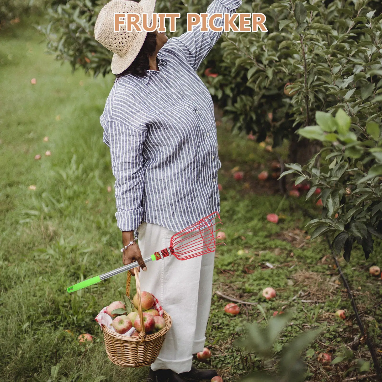 extendable-fruit-picker-pole-with-basket-bag-for-plums-oranges-mango-avocado-cherries-pears-telescopic-garden-harvest