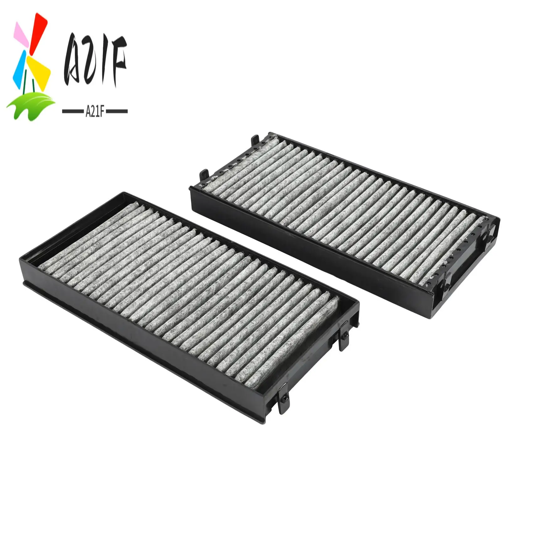 

A21F-2PCS Car Cabin Air Filters For BMW X5 E70 2007-2015 X6 E71 E72 2008- 2010 64316945586 64316945585 CU2941-2